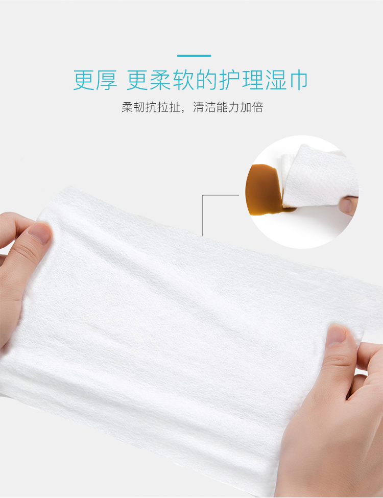 【国内贸易】【授权商品】中国 蓝漂六只小虎湿纸巾80抽*5包（新老包装随机发）(图6)