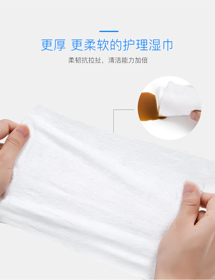 【国内贸易】【授权商品】中国蓝漂 六只小虎湿纸巾60抽*3包【买三包送一包】(图6)