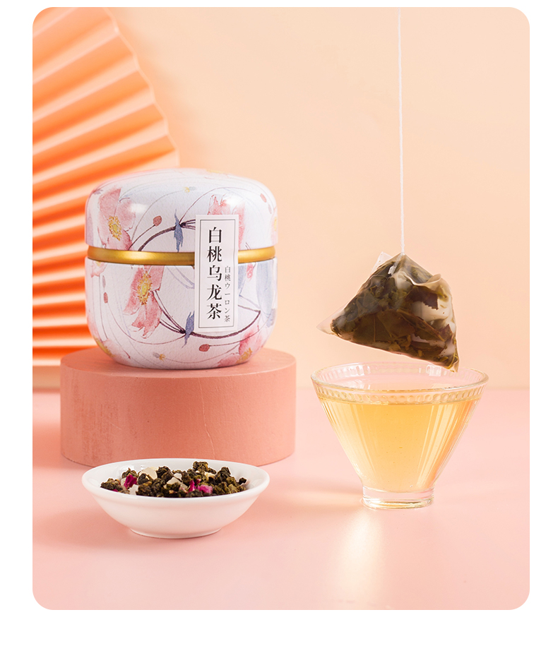 【国内贸易】罐装白桃乌龙茶水果茶茶包冷泡茶养生茶买1罐发3罐(图9)