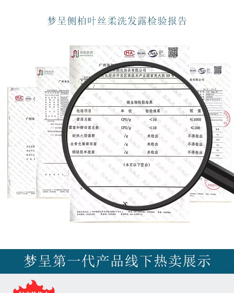 【国内贸易】索肤特高端系列 梦呈侧柏叶丝柔洗发露480ML（干性发质专用)(图6)
