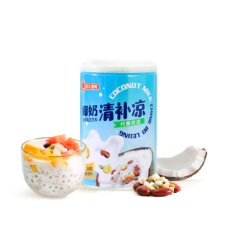 【国内贸易】南国X徐大漂亮海南特产椰奶清补凉280g(图12)